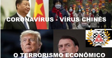 O VÍRUS CHINÊS E O TERRORISMO ECONÔMICO O VÍRUS CHINÊS E O TERRORISMO ECONÔMICO